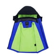thumbnail image 3 of ZSHOW Boy's Waterproof Ski Jacket Fleece Winter Outdoor Snow Coat Hooded Raincoats(Blue,8), 3 of 3