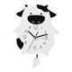 thumbnail image 1 of Reloj de pared en forma de de dibujos animados que no son titulados arte de pared silencioso adorno para colgar decoración del hogar reloj, 1 of 9