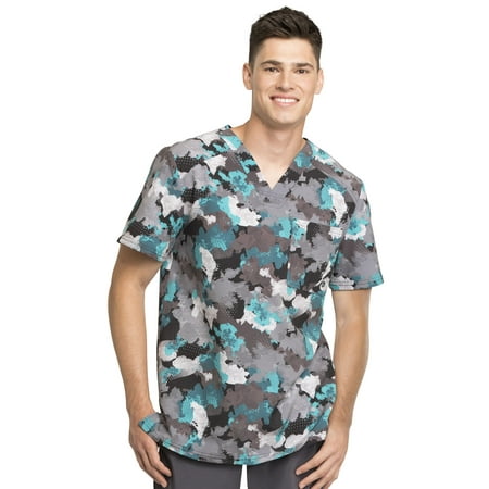 Cherokee Infinity Men Scrubs Top V-Neck CK902