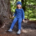 thumbnail image 4 of JAN & JUL Baby Toddler Kids Comfy-Fit Beanie Cap for Boys and Girls (M: 6-24 Months, Cobalt), 4 of 6