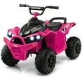 thumbnail image 1 of Costway 12V Battery Powered Kids Ride On ATV Electric 4-Wheeler Quad Car with  MP3 & Light, 1 of 10