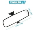 thumbnail image 5 of Rear View Mirror Car Interior Inner Rearview Mirror Black Replaces No.87810-52041 for Toyota Corolla, 5 of 7