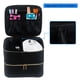thumbnail image 2 of Nail Polish Organizer Nail Polish Storage Bag Portable Nail Polish Holder Holds 30 Bottles and Nail Dryer Lamp, 2 of 5
