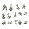 thumbnail image 4 of 15Pcs Colgantes Vintage Animal Perro Yinane Amuletos para Hacer Joyas, 4 of 6