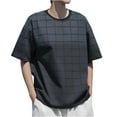 thumbnail image 1 of Short pour Homme Short pour Homme Été Respirant Ajusté Sport Régulier Séchage Rapide T-Shirt à Col Rond, 1 of 8