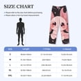 thumbnail image 4 of Bixox Men's Chibi Axolotl Sakura Fantasy Patterned Pajama Pants with Pockets Lounge Clothes for Home, 4 of 5