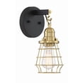 thumbnail image 2 of 50601-FBSB Craftmade Lighting Thatcher - 1 Light Cage Wall Sconce In Transitional/Modern and Contemporary Style-11 Inches Tall and 5.5 Inches, 2 of 3
