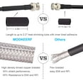 thumbnail image 4 of MOOKEERF BNC Male to BNC Male Coax Cable 6 ft, 50 Ohm RG58 Coaxial Cable with BNC Connectors, 4 of 7