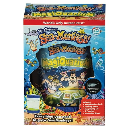 UPC: 4894166232285 | The Original Sea-Monkeys Magiquarium Glow in the Dark Kit – Everything You Need to Hatch Sea Monkeys!