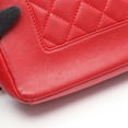 thumbnail image 6 of Pre-Owned CHANEL Matelasse Shoulder Bag, Leather, Women's, Red (Good), 6 of 7
