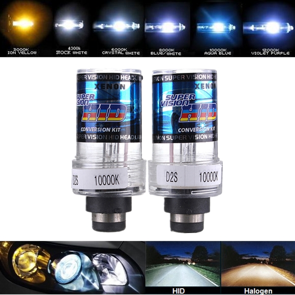 2X 35W Car HID Xenon Bulb Head Light D2S/D2C 4300K 5000K 6000K 8000K 10000K US | Walmart Canada 2X 35W Car HID Xenon Bulb Head Light D2S/D2C 4300K 5000K 6000K 8000K 10000K US | Walmart Canada