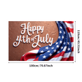 thumbnail image 3 of American Flag Theme Independence Day Celebration Banner Patriotic Design Happy 4th of July Decoration for National Holidays Outdoor Events Party Background, 3 of 8