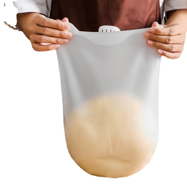 Large Silicone Kneading Bag, Reusable Food-Grade Silicone Bag, Multifunctional Dough Mixer For Bread, Pizza, Flour Mixing Bag preservation Bag, Of Multifunctional Cooking Tool Bag