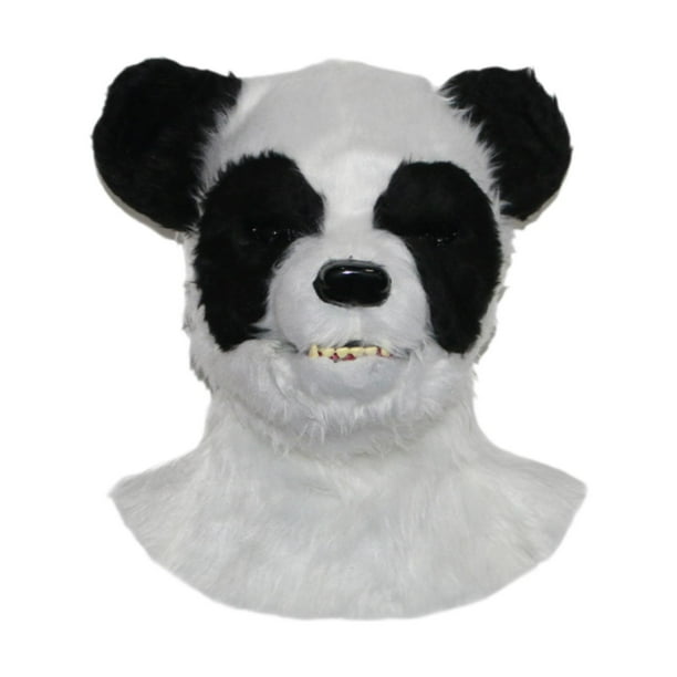 Máscara de Animal Realista Perfecl para Fiesta de Halloween Panda