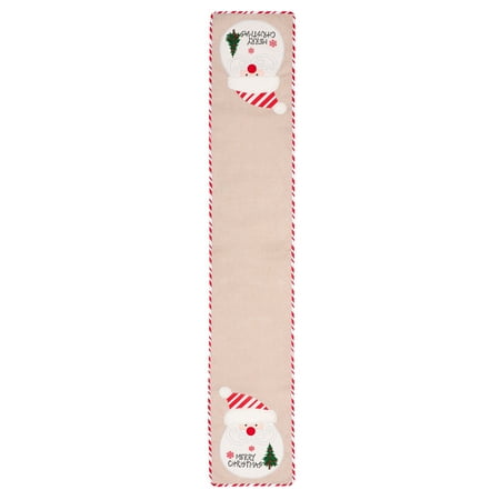 

Lacyie Christmas Table Runner Home Decor Ornamental Table Cloth Fabric