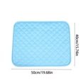 thumbnail image 3 of Pet Cooling Mat Cloth Summer Sleeping Pad Foldable Cool Bed for Cats Dogs Crate Sofa Car Travel Indoor Outdoor Washable Breathable Portable Chill Pad Home Summer Relief Travel Rest Pad Cozy Chill Pad, 3 of 6
