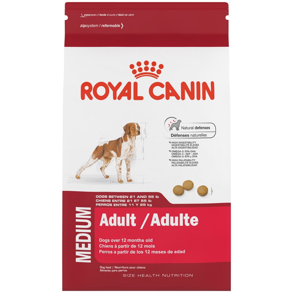 Royal Canin Medium Breed Adult Dry Dog Food 6 Lb Walmart