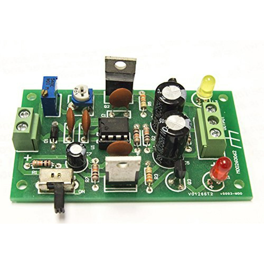 DIY Dual Rail Variable DC Power Supply Soldering Kit (Intermediate