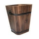 thumbnail image 1 of Maceta de madera con forma de cubo, rústica, para inauguración de la casa, diseño retro L, 1 of 9