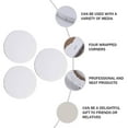 thumbnail image 2 of OULII 4Pack Diy Painting Canvas for Hobbyists .94x7.94in Professional Stretched, 2 of 5