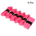 thumbnail image 2 of Unique Bargains 43.3' Non-Slip PU Tennis Racket Overgrip Tape Wraps with Hole Pink 6 Pack, 2 of 7