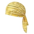 thumbnail image 3 of Lightweight Beanie for Women qinhaie 4 Pcs Doo Rags for Men Skull Cap Breathable Moisture Wicking Pirate Hat Helmet Liner Running Cotton Hat Multicolor Trucker Hats One Size, 3 of 5