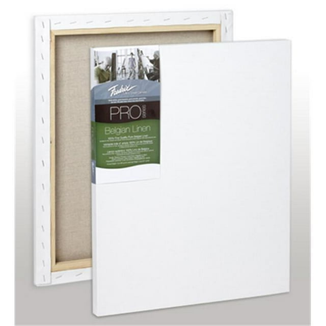 Fredrix 49310 Toile Pro Lin Pré-Étirée, 24 X 30 Po.