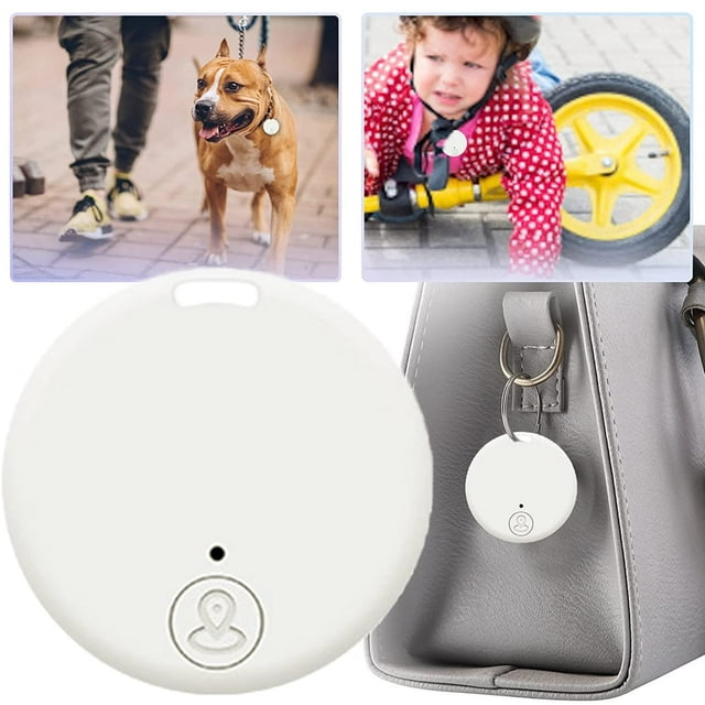 EIMELI Dog Toys Dog Bed Portable GPS Tracking Bluetooth 5.0 Mobile Key Tracking Smart Anti-Loss Device Waterproof Device Tool Pet GPS Locator Bluetooth Tracer For Pet | Cat Keys