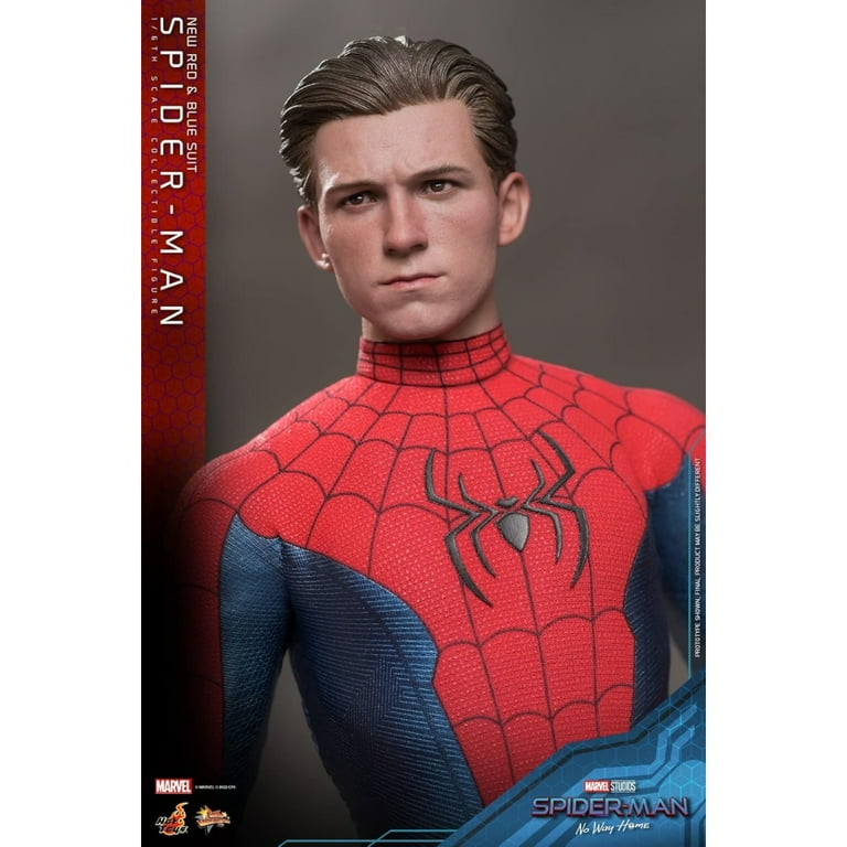Spider-Man (New Red/Blue Suit) No Way Home MMP Fully Poseable