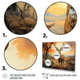 thumbnail image 3 of Designart "The Greater Kudu Antelope I" Animals Wall Art Living Room, 3 of 5