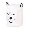 thumbnail image 2 of EGNMCR Organisation et Rangement, Bacs de Rangement, Contenants de Rangement Panier de Rangement Pliable en Tissu Panier à Linge en Toile Robuste Panier de Rangement pour Jouets Panier de Rangement Pliable en Toile, 2 of 6