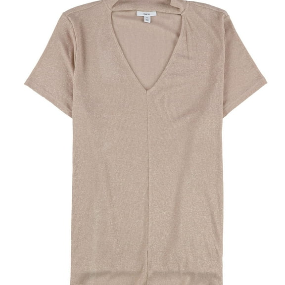 Bar Iii Womens Chocker Basic T-Shirt