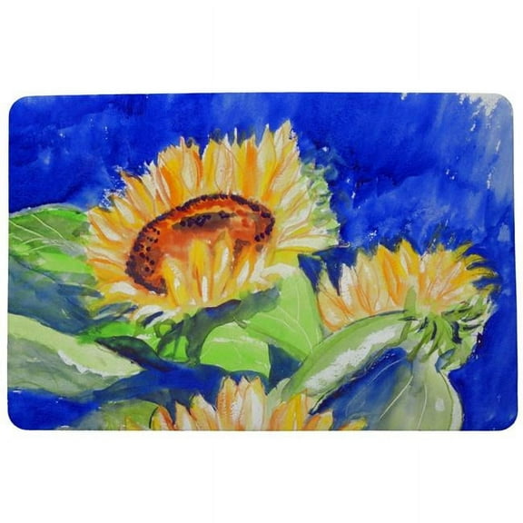 Betsy Drake DM775 Rising Sunflower Door Mat - 18 x 26 in.