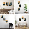 thumbnail image 2 of Cuadro Decorativo Tríptico Vertical Paisajes Dorados Canvas Revolution  Set De 3 Cuadros 30x45 cm, 2 of 5