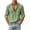 Green, variant on COSFO Casual Button Down Shirt Men Faux Linen Long Sleeve Blue Shirts Work Collared Classic Fit with Pocket Men Shirts