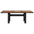 thumbnail image 2 of vidaXL 11 Piece Outdoor Dining Set Poly Rattan Black, 2 of 5