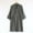 01 Army Green, variant on YueHuiYing Luxurious Mens Shawl Collar Plush Bathrobe Cozy Warm Bathrobe Long Robe With Pockets