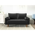 thumbnail image 3 of Uspridefurniture Hazen 2 Piece Velvet Living Room Set, sofa & loveseat, 3 of 5