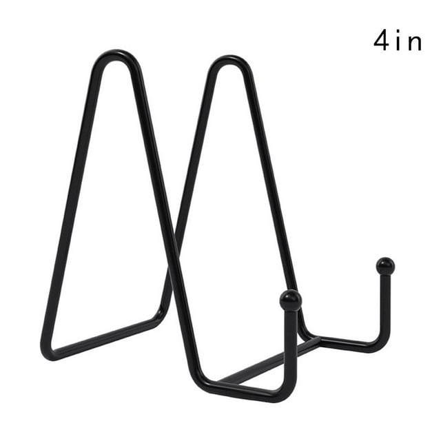 Bamboohart Cadre Photo Diy Support de Présentation en Fer Noir Support de Rangement pour Chevalet