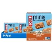 (9 pack) CLIF BAR Minis Crunchy Peanut Butter Flavor Snack-Size Energy Bars, 10ct