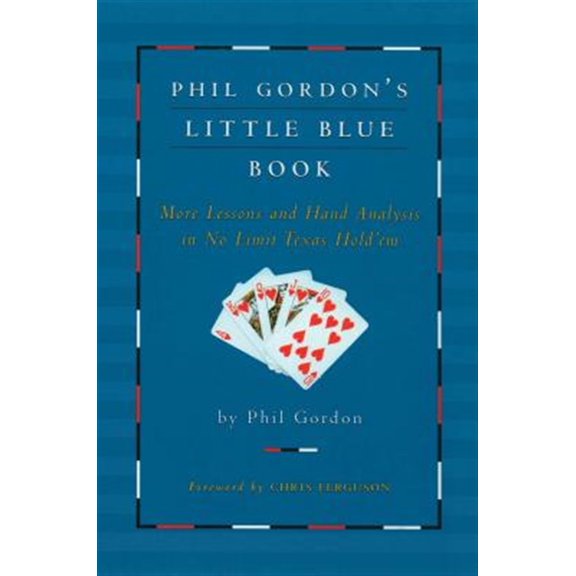 Pre-Owned Phil Gordon's Little Blue Book Paperback