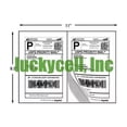 thumbnail image 2 of CIRCLE- (200) 8.5 X 5.5 Wood Free Shipping Half-Sheet Self-Adhesive Ebay Paypal Labels, 2 of 4