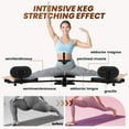 thumbnail image 2 of Heavy-Duty Steel Split Machine, 500lbs Leg Press, 240°Rotation Abductor Calf Stretcher for Home,Gym,Dance Studio, Portable Gym Equipment for Women,Dancers,Yoga, 2 of 7