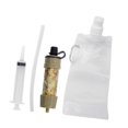 thumbnail image 4 of Dispositivo purificador de agua con filtro de agua personal, bolsa purificadora de agua para supervivencia, mochilerismo, viajes, acampada y, 4 of 8