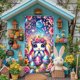 thumbnail image 5 of Decoraciones de Pascua, Adornos de Pascua, Regalos de Pascua Fondo de Pascua Tela Poliéster Ancho, 5 of 6