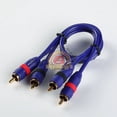 thumbnail image 3 of QUEST- 1Ft 1' High Performance Directional Balance Rca 2 Male To Male Audio Cable, 3 of 4