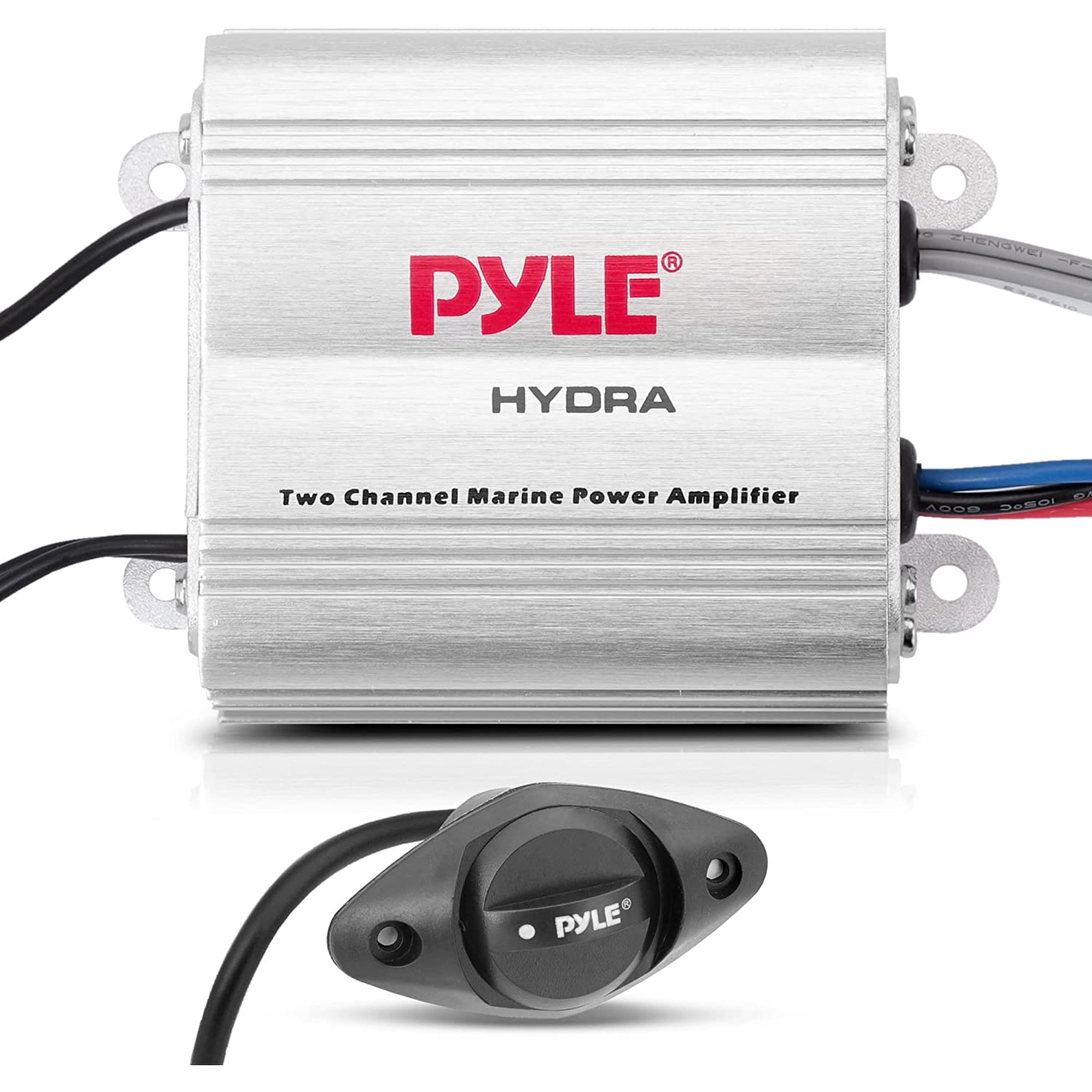 Pyle PLMRMP1A Waterproof 400 W 2 Channel Marine Power Audio Amplifier for Boats