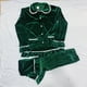 thumbnail image 2 of Pijamas de Navidad para adultos, trajes de invierno para mujeres y hombres, ropa de dormir de terciopelo rojo y verde, ropa de dormir de lujo, ropa de casa con botones, 2023, 2 of 4