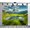5x3ft, variant on Green alpine lake view backdrop | Polyester fabric banner curtain, suitable for themed parties, outings, picnics, celebrations, and studio props