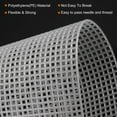 thumbnail image 4 of Plastic Mesh Canvas Sheets Blank Canvas White for Embroidery Needlepoint, Knit Crochet Yarn Crafting, 7.87"x7.87", 4 of 6